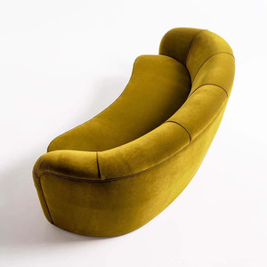 Hoteles Tiendas <span class=keywords><strong>de</strong></span> ropa Salones <span class=keywords><strong>de</strong></span> belleza Salas <span class=keywords><strong>de</strong></span> exposiciones Muebles <span class=keywords><strong>de</strong></span> sala <span class=keywords><strong>de</strong></span> estar ligeros Conjunto <span class=keywords><strong>de</strong></span> sofá curvo <span class=keywords><strong>de</strong></span> terciopelo <span class=keywords><strong>de</strong></span> lujo Nórdico - Product Image 3