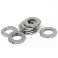 M6 M8 M10 SS304 SS316 Stainless Steel DIN125 DIN9021 Plain Flat Washers