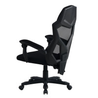 Chaise de bureau en maille synthétique, couleur noire, Style moderne, livraison gratuite, offre spéciale