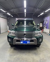 2012-2014 pour Land Cruiser FJ200 GRJ200 calandre de pare-chocs avant de voiture demi-nouveau ABS Chrome gris 53101-60881