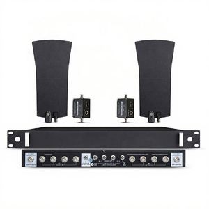 945-8 Antena UHF Sistema de distribución de energía Micrófono inalámbrico 8 canales con pantalla Transmisor de antena activa - Product Image 2