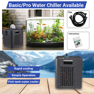Qilong QL-1019 300L/500L Pompa Pendingin Air Akuarium Otomatis dengan Remote Control, Hemat Energi, untuk Mandi Air Dingin Karang - Product Image 5