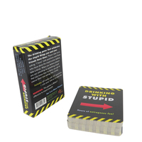 Cartes de jeu pour adultes avec logo personnalisé, finition mate, écologiques, pour soirées et jeux de position sexuelle en couple, vente en gros