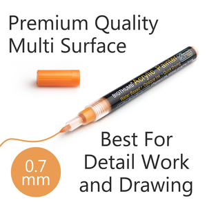 Best seller 36 <span class=keywords><strong>punta</strong></span> Extra-Fine 0.7mm artigianale fai da te a base d'acqua <span class=keywords><strong>pennarelli</strong></span> di vernice acrilica pennarello indelebile per la pittura di roccia - Product Image 4