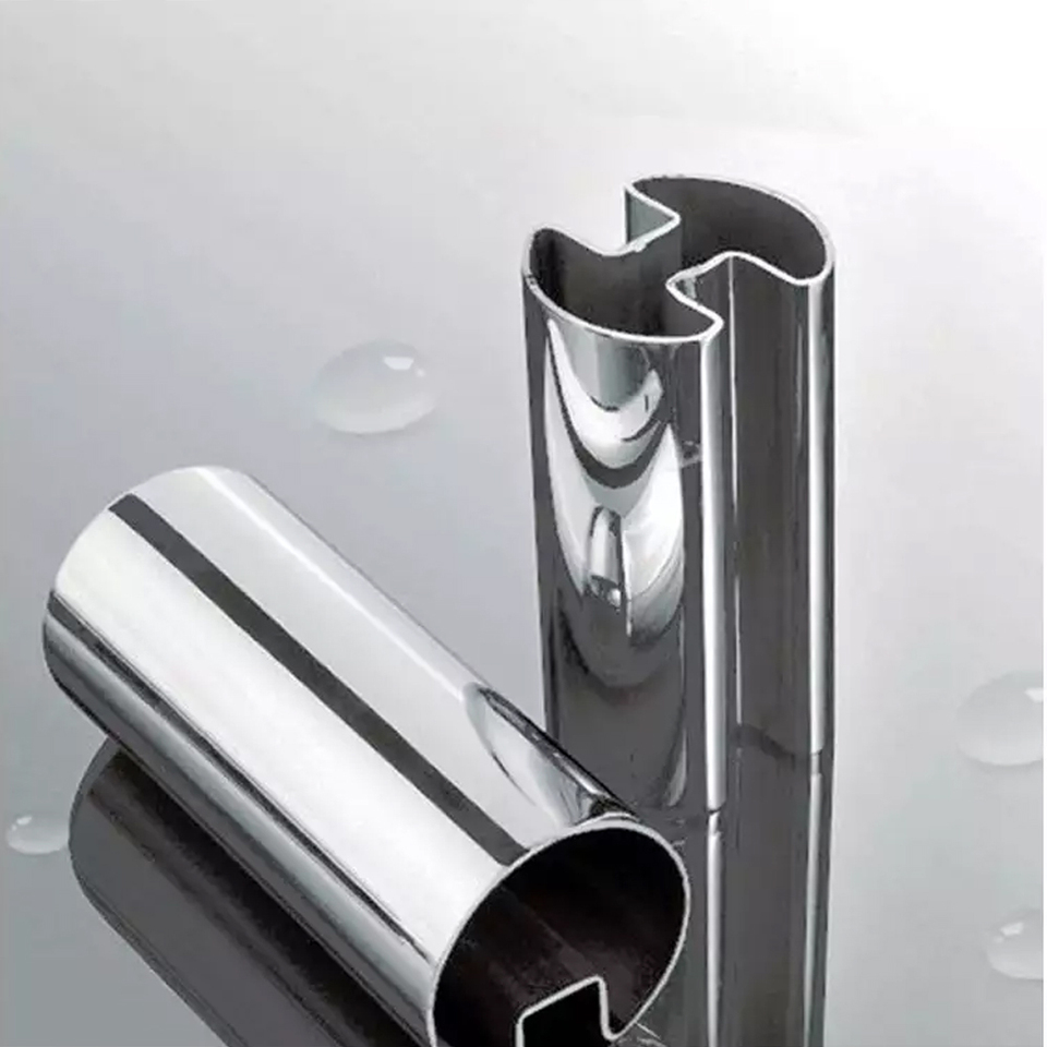 AISI 304L shaped stainless steel pipe for transportation