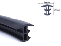 Tira de Sellado Profesional ISO9001 EPDM en Forma de T para Paneles Solares, Junta de Goma Fotovoltaica Impermeable con Servicio de Corte, Venta al por Mayor
