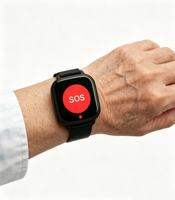 Pulsera BLE al por Mayor, NRF54L15 BLE6.0, Rastreador IOT, Botón de Emergencia SOS