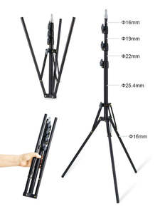 Trépied vidéo professionnel avec anneau lumineux pour la réalisation <span class=keywords><strong>de</strong></span> films et la <span class=keywords><strong>production</strong></span> <span class=keywords><strong>de</strong></span> documentaires - Product Image 5