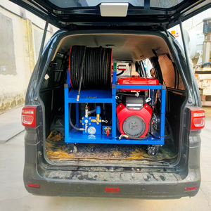 Máy rửa áp lực cao công nghiệp 45LPM 25HP, gắn trên xe kéo, dùng cho rửa xe, ngành công nghiệp điện tử - Product Image 2