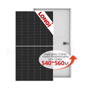 Panneau solaire bifacial Longi LR5-72 <span class=keywords><strong>HPH</strong></span> 550W, type N, 535W 540W 545W, demi-cellule, panneaux photovoltaïques Longi 550W pour usage domestique - Product Image 2