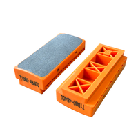 Ensemble de blocs abrasifs rectangulaires en diamant à liaison métallique Granite Tools D213 Grain Polissage Fickert Lappato 6 pièces OEM Personnalisable