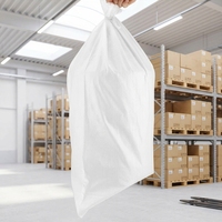 Sac tissé en PP à fond plat résistant aux UV pour engrais, sac d'emballage en polypropylène de 50 kg, vente en gros
