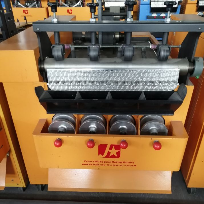 Автоматический скруббер из нержавеющей стали для кухни, 4 провода, 4 шара