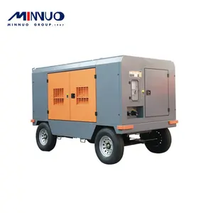 20hp Compressor Good Quality Mobile Diesel Engine Screw Air Compressor For Mining