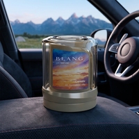 Désodorisant de voiture en gel personnalisé avec logo, en bouteille plastique rouge, bleue, jaune, verte, parfum longue durée, vente chaude, exportation