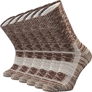 Chaussettes <span class=keywords><strong>de</strong></span> randonnée athlétiques à cinq doigts pour hommes, avec soutien <span class=keywords><strong>de</strong></span> la voûte plantaire, coussinées, anti-ampoules, respirantes - Product Image 1