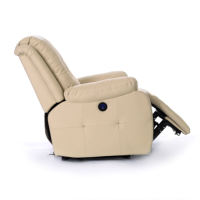 Sillón reclinable de masaje, sillón reclinable individual de esqueleto metálico de cuerpo completo