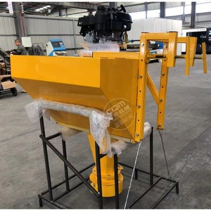 Yellow Snow Spreader 6-12 Cubic Meter Gasoline Powered For Truck Mounted Use - Product Image 3
