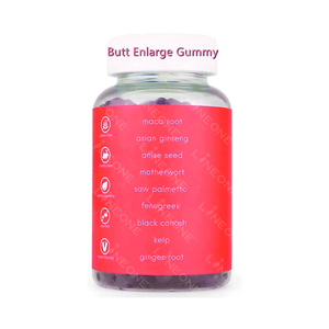 Vitamines Gommeuses pour Fessiers Sous Marque Blanche OEM, Comprimés de Ginseng, Complément BBL Fesses Galbées, Oursons Gommeux pour Fessiers - Product Image 3