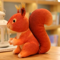 Peluche personnalisée en forme de chipmunk, jouet en peluche doux, écureuil en peluche, fabrication OEM ODM sur mesure, vente en gros, cadeau pour enfants, décoration de la maison