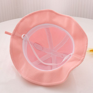 RongGuang vente en gros personnalisé doux confortable velours côtelé enfants Protection solaire seau chapeau pêcheur chapeau pour activités de plein air - Product Image 6