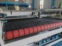 Machine de découpe laser CO2 grand format ROBOTEC à alimentation automatique, refroidie par eau, CNC AI/LAS, modèles 1610/1810/1813/1814, 60W/80W/100W
