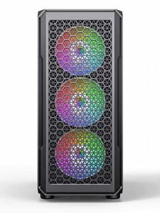 338 nouveau Design USB3.0 <span class=keywords><strong>ATX</strong></span> Gaming PC Case Aluminium Mid Tower Computer Case avec ports audio et VGA avant en verre trempé - Product Image 3