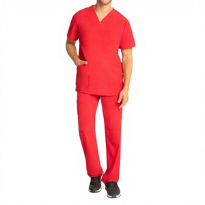 Custom Medical <b>Scrub</b> <b>Sets</b> for Hospital Use Unisex Professional <b>Scrubs</b> Uniform - Product Image 3