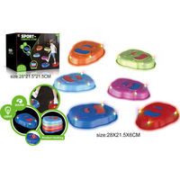 Tapis de danse électronique sans fil à 6 boutons, lumineux, pour enfants de 5 à 7 ans, avec 5 modes de jeu, en plastique durable