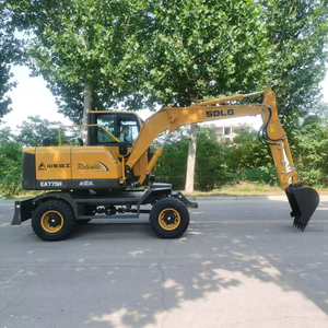 Excavadora Hidráulica SANY SY215C, Tipo Oruga Amarilla, Alta Potencia de Excavación, Maquinaria de Construcción - Product Image 2