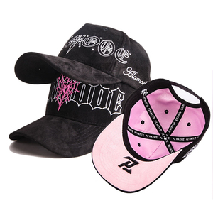 <span class=keywords><strong>Gorra</strong></span> de Béisbol Personalizada de Fábrica al por Mayor para Hombre, de 5 Paneles, Ante Forrado en Satén con Bordado <span class=keywords><strong>3D</strong></span> y Logo Personalizado - Product Image 2