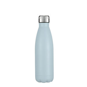 Bouteilles d'eau de sport portables Logo personnalisé 350ml 550ml 750ml Bouteille d'eau isolée à double paroi en acier inoxydable avec couvercle et corde - Product Image 1