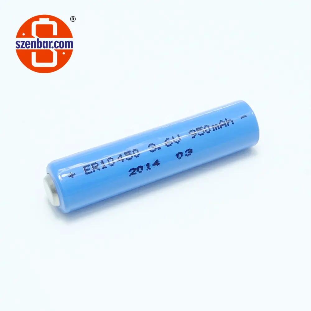 Enbar ER10450 3.6v 950mAh aaa סוללה חום מד סוללה גבוהה טמפרטורה