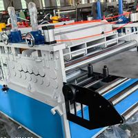 Niveleuse de ligne à découpe sur mesure, largeur 1300 mm, haute précision, 15 rouleaux, pour tôles d'aluminium