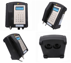 IEXEX sistem interkom terowongan aman, telepon tambang tahan ledakan bersertifikat, tahan air IP66 untuk penggunaan bawah tanah - Product Image 5