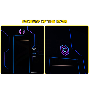 Lumière LED RGB Sunform IP55 IP68, jeux interactifs pour salles de jeux avec contrôle DMX512 et taille personnalisable - Product Image 3