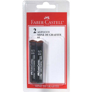 FABER CASTELL - Juego de 2 estuches de grafito HB - Product Image 1