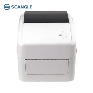 Scangle 112mm USB barcode label sticker printer for warehouse/logistic/DHL shipping air waybill