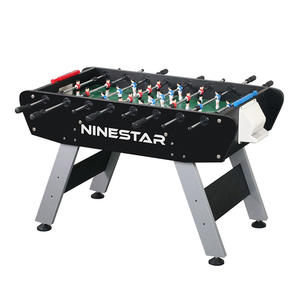 Table <span class=keywords><strong>de</strong></span> football <span class=keywords><strong>de</strong></span> table en bois personnalisée Nine-Star, jeu <span class=keywords><strong>de</strong></span> société pour deux joueurs adultes - Product Image 2