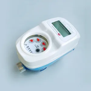 Medidor de água doméstico, venda quente, medidor de água/válvula de fluxo único, medidor de água inteligente com módulo nb-iot