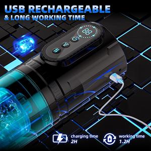 <span class=keywords><strong>Masturbador</strong></span> Vaginal Telescópico con Vibración y Succión, Vagina Realista para Hombres, <span class=keywords><strong>Masturbador</strong></span> Masculino Portátil, Copa Vaginal Vibradora, Juguete Sexual - Product Image 5