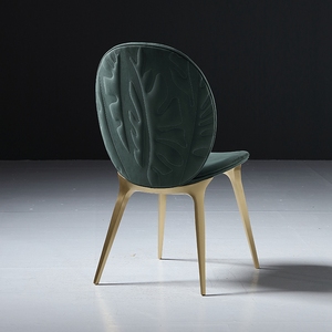 <span class=keywords><strong>Chaise</strong></span> de salle à manger moderne de luxe en or vert chambre à coucher salon salle de sport appartement villa utilisation salle à manger maison meubles de banquet usage - Product Image 2
