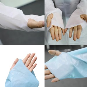 <span class=keywords><strong>Blouse</strong></span> chirurgicale SMS, EPI, blouses d'isolement chirurgicales, blouses médicales jetables non tissées pour hôpital - Product Image 5
