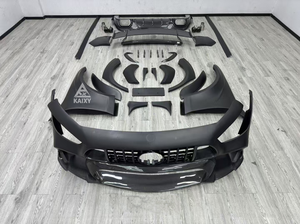 KXY ชุดบอดี้คิทกว้างสไตล์ <span class=keywords><strong>RT900</strong></span>สำหรับ Mercedes Benz GT43 GT50 GT53 GT63กันชนหน้าหลังดิฟฟิวเซอร์กันชนสปอยเลอร์กระโปรงข้าง - Product Image 3