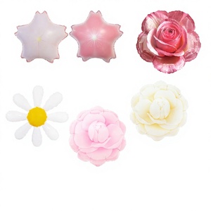 2026 Neue Blumen-Folienballons Set Rosen-Gänseblümchen-Stern-förmige Aluminium-Mylar-Ballons für Hochzeit Geburtstag Party Dekoration - Product Image 1