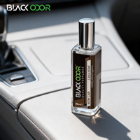 Désodorisant de voiture en verre de luxe BLACK ODOR, parfum d'ambiance, désodorisant à évaporation naturelle, parfum longue durée, aucune électricité requise