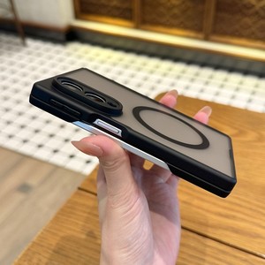 เคสโทรศัพท์มือถือแม่เหล็กแบบด้านคุณภาพสูงสำหรับ Samsung Z Fold 8 ultra Z Fold 7 6 5 ป้องกันการกระแทก ฝาหลังแบบนิ่มพับได้ - Product Image 4