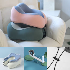 หมอนรองคอแบบเมมโมรี่โฟมสำหรับเดินทางหมอนรองคอแบบปรับโลโก้ได้ - Product Image 5