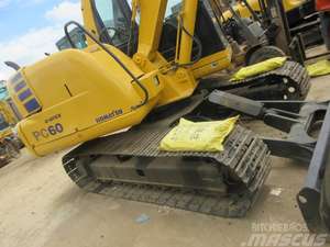 Petite pelleteuse de haute qualité Komatsu PC60 d'occasion pour mini pelleteuse à vendre - Product Image 2