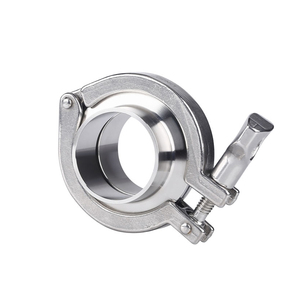 Vệ sinh thép không gỉ <span class=keywords><strong>SS</strong></span> ống Ống duy nhất 12 "TC doanh Hàn tri-kẹp Tri kẹp ferrule Ống phù hợp - Product Image 5